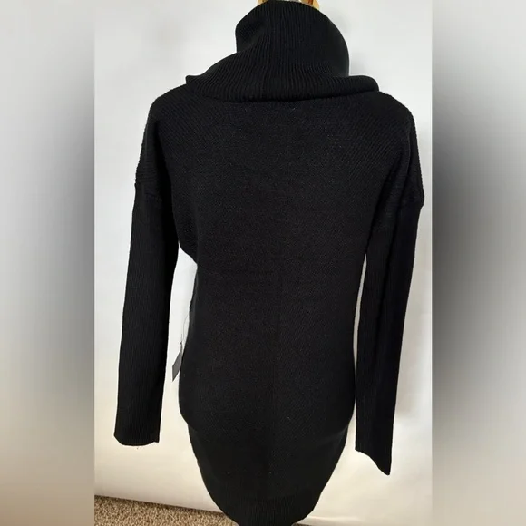 NEW w/Tags Lulu's Tea Reader Black Sweater Dress Women's Size Small or Medium - Picture 5 of 8